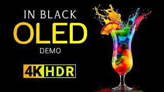 in black oled demo hdr 4k ultra hd dolby vision 60fps oled test