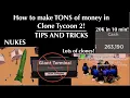 Tips and tricks in clone tycoon 2 very fast money