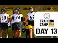 Steelers Ink Keeanu Benton As The Get Back To Work Steelers Training Camp Day 12