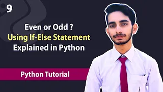 Python program to check whether a number is even or odd - Python tutorial in urdu hindi 2021
