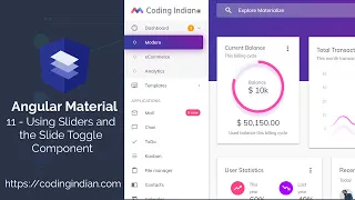 Angular Material 11 Using Sliders and the Slide Toggle Component codingindian com