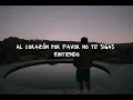 NADA MÁS - TOMBOCHIO (LETRA/LYRIC)