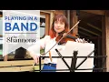 Watch me play violin in a folk band! 🎻