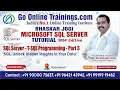 SQL Server - T-SQL Programming