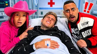 CUIDANDO DO THIAGO POR 24 HORAS! *thiago fez cirurgia😱