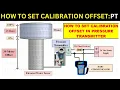 How To Set Calibration Offset in Pressure Transmitter for Hydrostatic Level Measurement