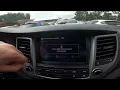 How to Check Contact List on Radio Display in Hyundai Tucson III 2015 - 2020 Phonebook