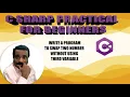 HOW TO SWAP TWO NUMBER WITHOUT USING THIRD VARIABLE CSHARP Example Tamil Software