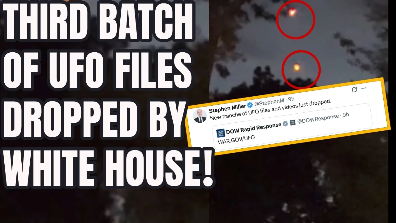 THIRD BATCH OF UFO FILES RELEASED BY PENTAGON! WHAT COMES NEXT?