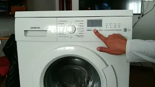 lavadora Siemens error f21 reset