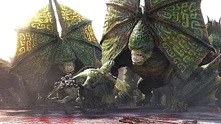 مخلوقات غريبة تغزو الأرض ويحدث حرب كبيرة مع البشر لأنقاذ العالم ملخص فيلم The Great Wall 