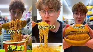 Download Day 91 - 100 of ONLY Eating Food From a Korean Convenience Store! MP3