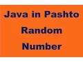 42 Random Number in Java - Pashto