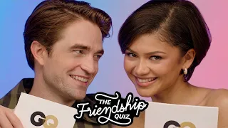 zendaya u0026 robert pattinson take a friendship quiz