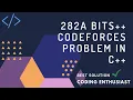 282A Bits codeforces problem in c codeforces for beginners codeforces solution