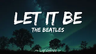 the beatles let it be lyrics 4k lyric video 