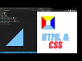 How to make a Triangle bottom right using HTML and CSS