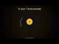 PLK Tu dors ? (Instrumental)