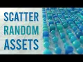 Houdini Scatter Random Assets with Piece Attribute Quick Tip Tutorial
