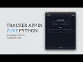 Simple Expense Tracker in Python - Flet Tutorial