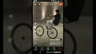 افضل حركات على الدراجه الهوائيه 