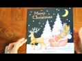 Merry Christmas a colouring book with Christmas designs on a black background - by A Dannenmann