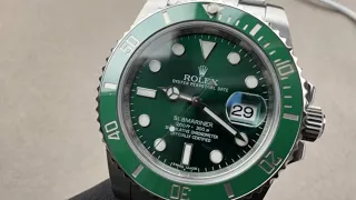 Rolex Submariner Hulk 116610LV-0002 - Rolex Certified Pre-Owned Watch Review