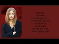 Avril Lavigne - I Don't Give [Lyrics]