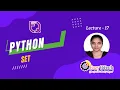 InfyTQ Series from Eazy Btech Python Set Lecture-17