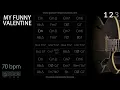 Lagu My Funny Valentine (Jazz/Ballad feel) 70 bpm : Backing Track