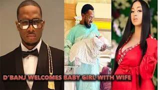 dbanj welcomes baby girl with wife lineo didi