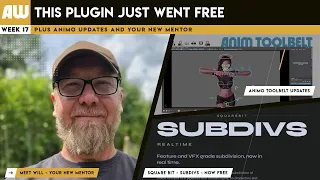 Subdiv Goes Free Animo Updates Meet Mentor Will Animworks Weekly Drop