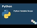 Python Variable Scope