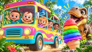 Wheels on the Bus: Animal Adventure 4K | BillionSurpriseToys Kids Songs, Nursery Rhymes