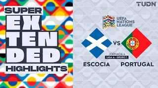 SUPER EXTENDED HIGHLIGHTS - Escocia vs Portugal | UEFA Nations League 2024 | TUDN