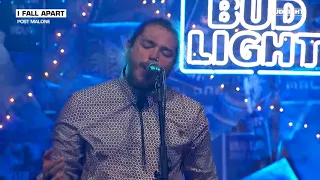post malone i fall apart live from the bud light x post malone dive bar tour nashville 