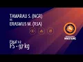 Download Lagu GOLD FS - 97 kg: S. TAMARAU (NGR) v. M. ERASMUS (RSA)
