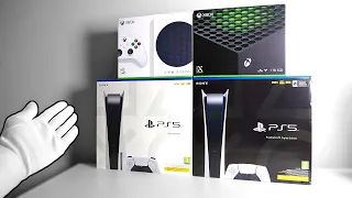 The Ultimate NEXT GEN Consoles Unboxing PS5 Xbox Series X S