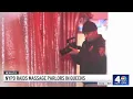 NYPD raids Queens massage parlors that were alleged fronts for brothels NBC New York