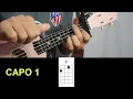 Ukulele Tutorial STELLA LEFTY Lean In Kiss Me