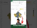 How to insert dynamic field map in excel