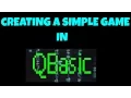 Creating a Simple Game in QBasic