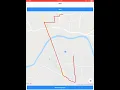 Using Google Maps iOS sdk to draw polyline between two locations