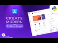 Python GUI Builder Modern GUI With Python Automate Tkinter GUI Creation - Use Drag and Drop