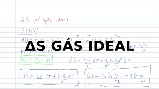Lec 18 - Variação de entropia para o gás ideal