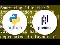 Random row selection in Pandas dataframe