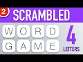 Scrambled Word Games Vol 2 - Guess the Word Game 4 Letter Words