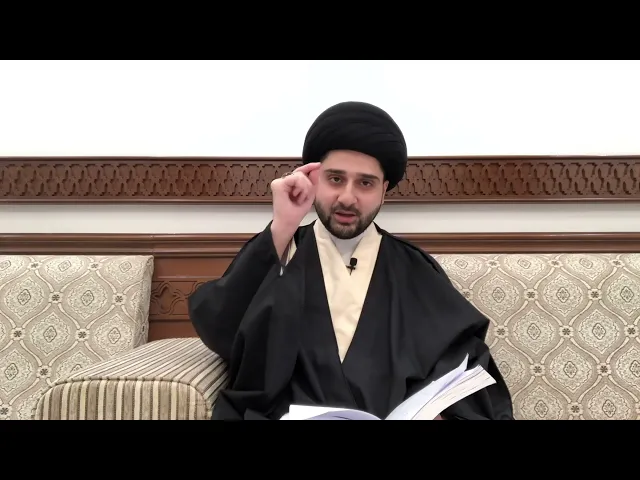 ⁣قصة انعقاد نُطفة الزهراء من فاكهة الجنة واعتزال النبي للسيدة خديجة 40 يوماً - سيد حسين شبر