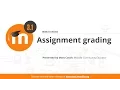 Assignment grading in Moodle 3 1