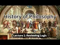 Crash Course on Logic Propositions Predicates Identity - Lecture 1 History of Philosophy